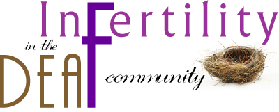 deaf infertility log0
